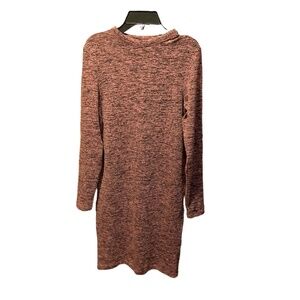 French Connection Sweeter Sweater Long Sleeve Mini Dress in Rosebloom Medium NWT
